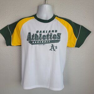 Oakland A's Athletics MLB Baseball Shirt Boys Large 12 - 14 NEW